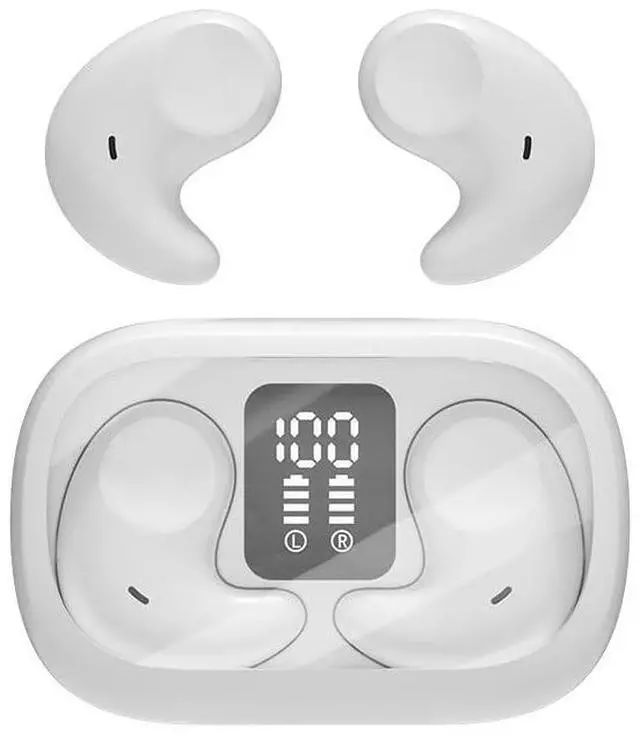 Main image of Sleep Earbuds Bluetooth Wireless Headphones Mini Invisible Earplugs | WHITE in Ear Light-Weight Headphones Small Design for Side Sleepers, 58H Playtime Fast Charging, Clear Calls& Noise Block