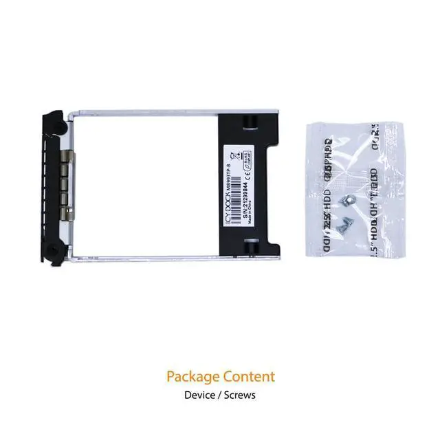 Alt view image 2 of 2 - ToughArmor MB993SK-B / MB411SPO-2B Drive Tray | EZ-Slide Slim MB993TP-B