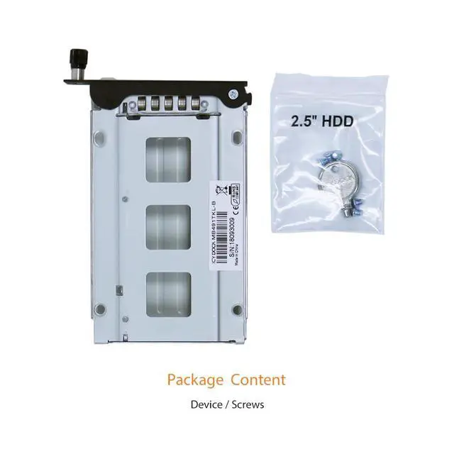Alt view image 2 of 2 - ToughArmor MB491TKL-B Drive Tray | EX-Secure Mini Tray MB491TKL-B