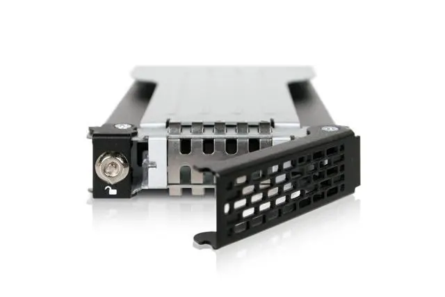 Alt view image 5 of 6 - ToughArmor MB991 MB994 Series Drive Tray with Metal Lock | EZ-Slide Mini Tray MB994TK-B