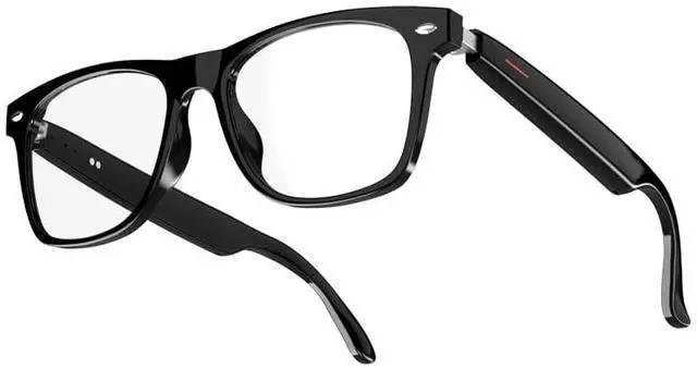Main image of Smart Glasses Bluetooth Audio Glasses for Men Women with Dual Stereo Speakers, Open Ear Music &HD Calling, Touch &Voice Assistant, UV ProtectionBlack