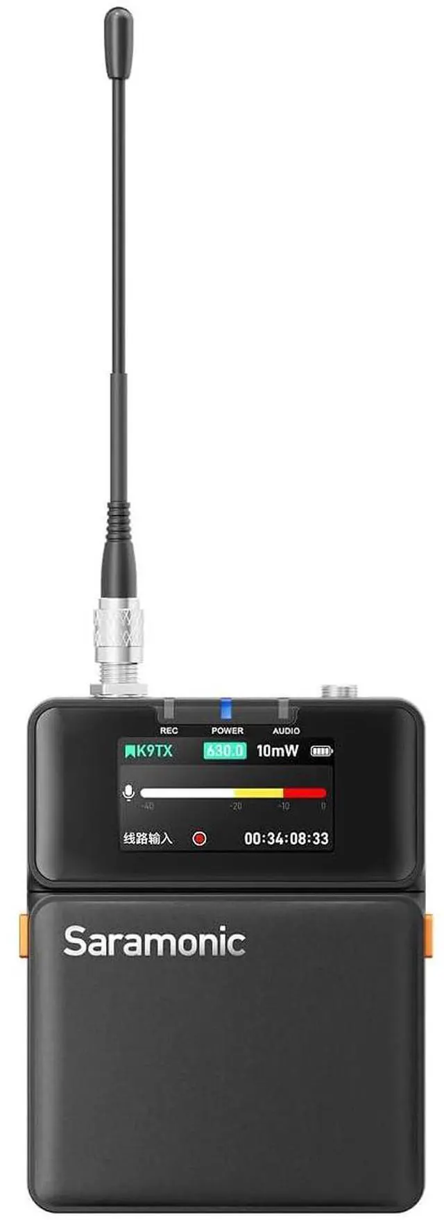 Alt view image 4 of 7 - K9-US Professional Dual Digital UHF Wireless Microphone System with 32-Bit Float/Time Code/Mini Lavaliers/App Control/3.5mm/XLR/3.5mm/USB-C Output (K9-USA)