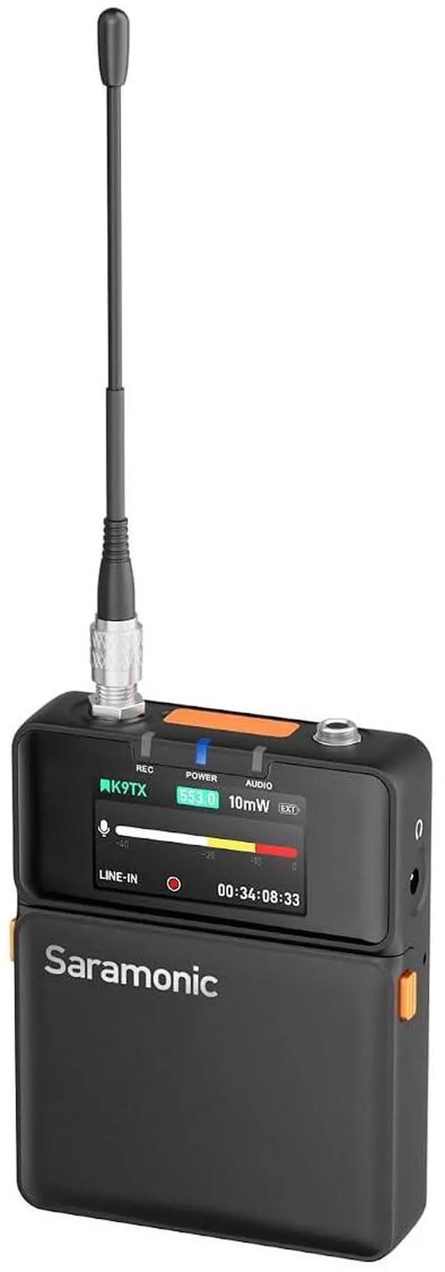 Alt view image 5 of 7 - K9-US Professional Dual Digital UHF Wireless Microphone System with 32-Bit Float/Time Code/Mini Lavaliers/App Control/3.5mm/XLR/3.5mm/USB-C Output (K9-USA)