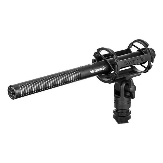 Alt view image 3 of 6 - SoundBird V1 | Professional Supercardioid Shotgun Mic w/ +48v & AA Power, Shock Mount, Windscreen, Pouch & XLR