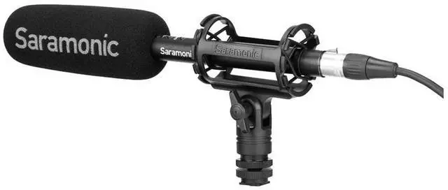 Main image of SoundBird V1 | Professional Supercardioid Shotgun Mic w/ +48v & AA Power, Shock Mount, Windscreen, Pouch & XLR