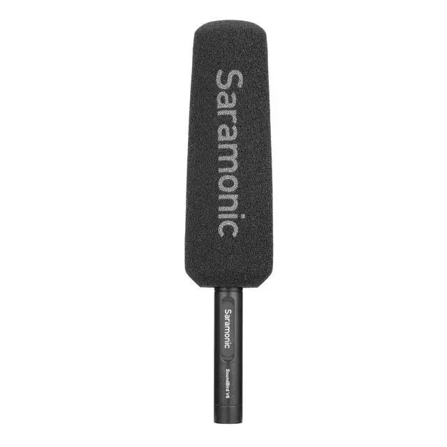Alt view image 3 of 7 - SoundBird V6 | Professional Short Phantom-Powered Shotgun Microphone with Shock Mount, Windscreen, Furry Windshield, XLR Cable, Mic Clip & Custom Hard Case