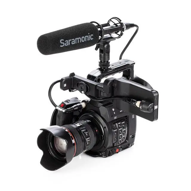 Alt view image 4 of 7 - SoundBird V6 | Professional Short Phantom-Powered Shotgun Microphone with Shock Mount, Windscreen, Furry Windshield, XLR Cable, Mic Clip & Custom Hard Case