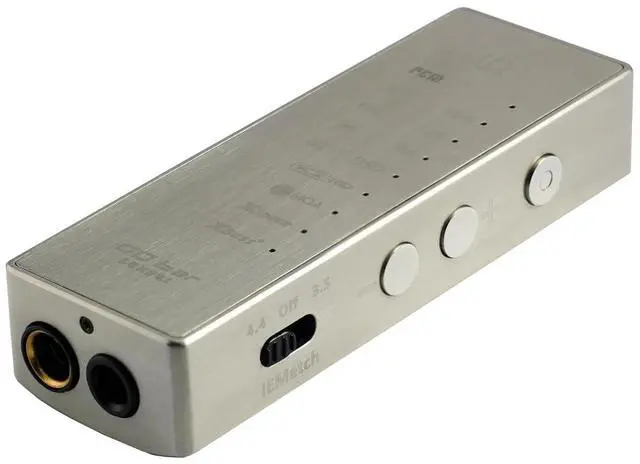 Main image of GO bar Kensei - Portable DAC/Headphone Amp Featuring K2HD Technology - Hi-Res PCM 384kHz/DSD256 - Analogue XBass+ and XSpace Processing | The Ultimate Ultraportable DAC & Headphone Amp