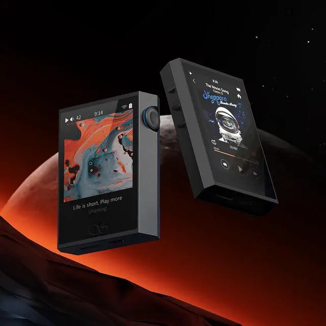 Alt view image 3 of 6 - M1 Plus Protable Music Player M1Plus MP3 High-Definition Lossless ES9069Q DAC Dual SGM8262 Amplifier PCM768 DSD512 Bluetooth 5.2 LDAC WiFi DLNA Black