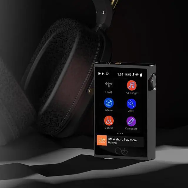 Alt view image 4 of 6 - M1 Plus Protable Music Player M1Plus MP3 High-Definition Lossless ES9069Q DAC Dual SGM8262 Amplifier PCM768 DSD512 Bluetooth 5.2 LDAC WiFi DLNA Black