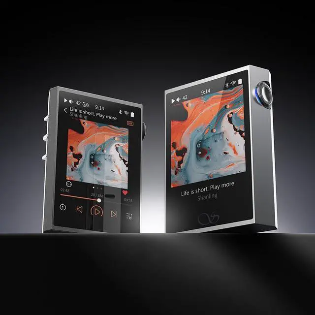 Alt view image 3 of 7 - M1 Plus Protable Hi-Fi Music Player M1Plus High-Definition Lossless MP3 Player ES9069Q DAC Dual SGM8262 Amplifier PCM768 DSD512 Bluetooth 5.2 LDAC WiFi DLNA Airplay Silver