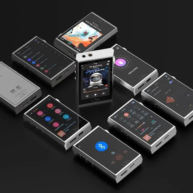 Alt view image 4 of 7 - M1 Plus Protable Hi-Fi Music Player M1Plus High-Definition Lossless MP3 Player ES9069Q DAC Dual SGM8262 Amplifier PCM768 DSD512 Bluetooth 5.2 LDAC WiFi DLNA Airplay Silver
