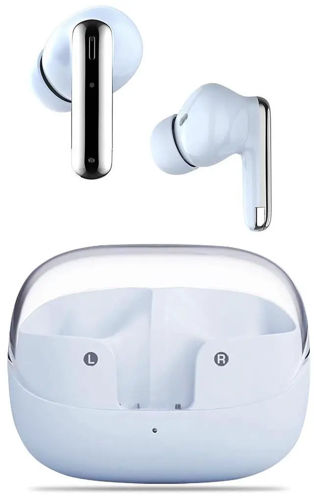 Main image of MTW60 Headphone TWS Bluetooth 5.3 Earphone HiFi in-Ear Monitor 13mm 35dB with ENC, IPX4 Water Resistance in-Ear Earbuds (Blue)