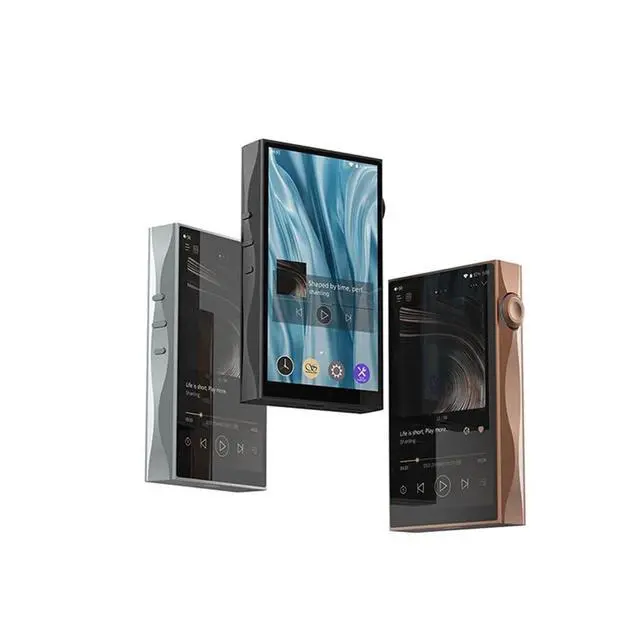 Alt view image 3 of 5 - M3 Plus Android 13 Music Player Hi-Res Portable Digital Audio MP3 Player, Snapdragon 665 4GB+64GB,4X CS43198 DAC,768kHz/32bit,DSD512,MQA 16X3.5mm/4.4mm,800mW@32 Output (Grey)