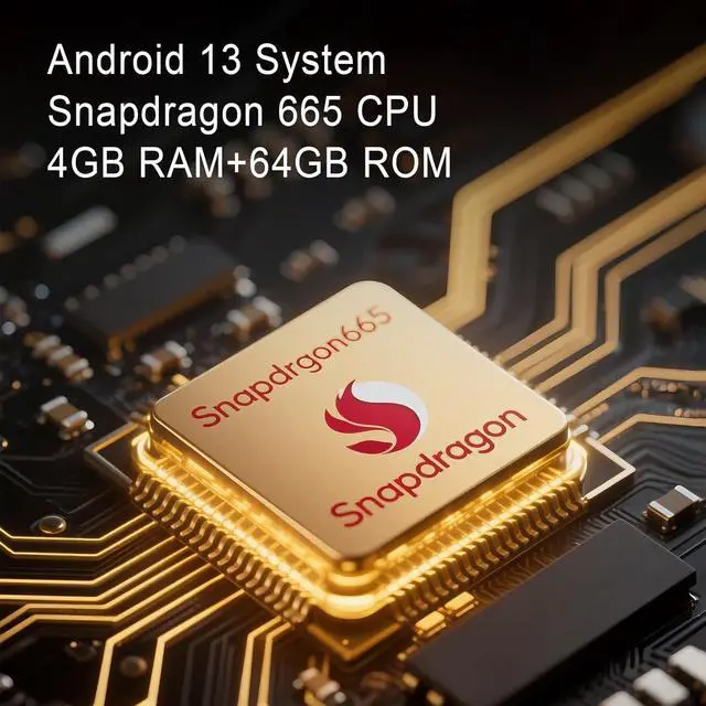 Alt view image 2 of 5 - M3 Plus Android 13 Music Player Hi-Res Portable Digital Audio MP3 Player, Snapdragon 665 4GB+64GB,4X CS43198 DAC,768kHz/32bit,DSD512,MQA 16X3.5mm/4.4mm,800mW@32 Output (Grey)