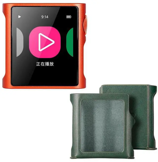 Main image of M0 Pura Hi-Res MP3 Music Player with Leather Case, Bluetooth 5.0,Portable Digital Audio Player DAP Player, 2X CS43131 DAC,APP Control,LDAC/SBC/AAC,3.5mm/Type-C Jack,384kHz /32bit,250mW@32