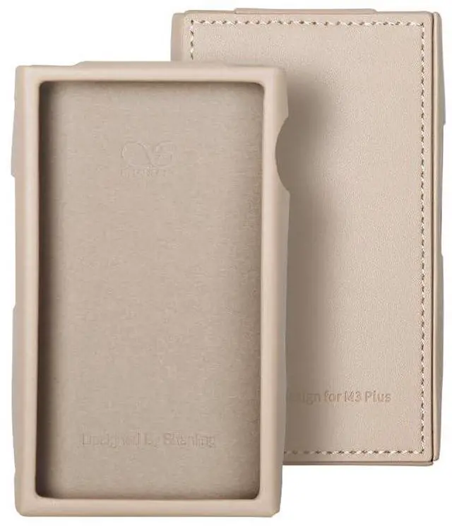 Main image of M3 Plus Leather Case, Special Protective Case for M3Plus Digital Audio Player, PU Leather Material (Desert Gold)