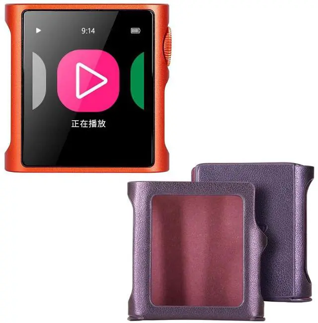 Main image of M0 Pura Hi-Res MP3 Music Player with Leather Case, Bluetooth 5.0,Portable Digital Audio Player DAP Player, 2X CS43131 DAC,APP Control,LDAC/SBC/AAC,3.5mm/Type-C Jack,384kHz /32bit,250mW@32