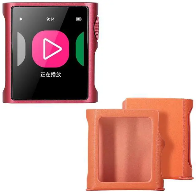 Main image of M0 Pura Hi-Res MP3 Music Player with Leather Case, Bluetooth 5.0,Portable Digital Audio Player DAP Player, 2X CS43131 DAC,APP Control,LDAC/SBC/AAC,3.5mm/Type-C Jack,384kHz /32bit,250mW@32