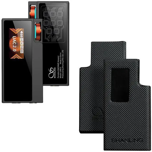 Main image of UA6 II USB DAC Dongle with Case Portable DAC & Amplifier with 4.4mm Balanced Output 8×CS43131 DAC 365mW@32 Hi-Res Audio DSD512 for Smartphone Laptop PC, Black
