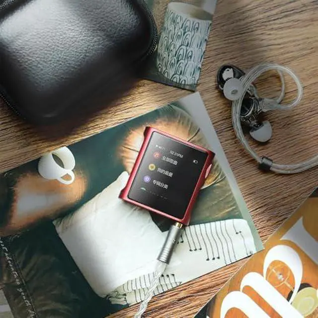 Alt view image 5 of 7 - M0 Pura Hi-Res MP3 Music Player with Adapter,Portable Digital Audio Player DAP Player, 2X CS43131 DAC,APP Control,LDAC/SBC/AAC,3.5mm/Type-C Jack,384kHz /32bit,250mW@32,MTouch OS, Black