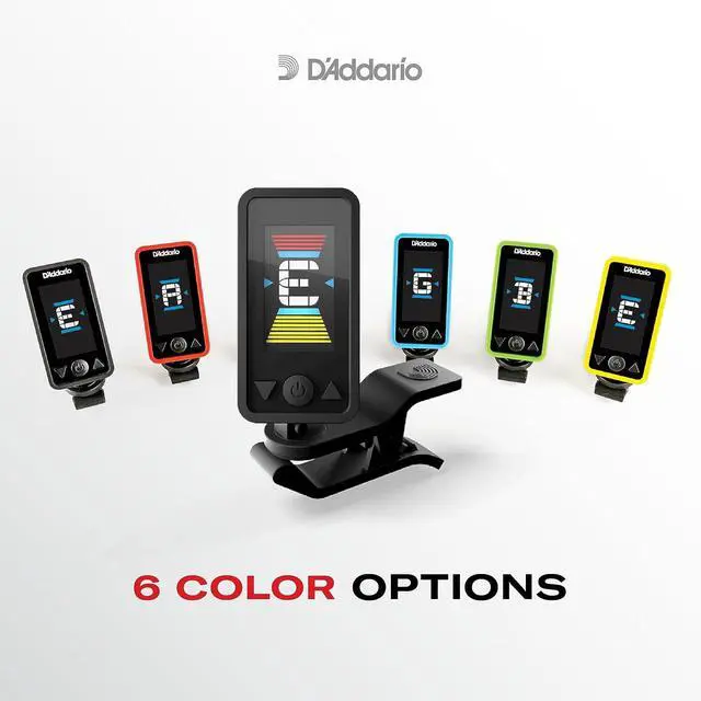 Alt view image 3 of 6 - Eclipse Headstock Clip-On Guitar Tuner, Black | Eclipse clip-on tuners provide fast, accurate tuning, easy visibility, and reliable performance for guitar players.