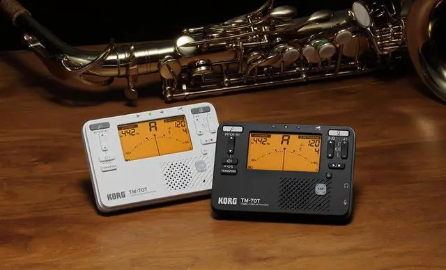 Alt view image 6 of 6 - TM-70T Tuner and Metronome w/ Sound Out Mode, Transpose Mode, and Chromatic Mode - Black