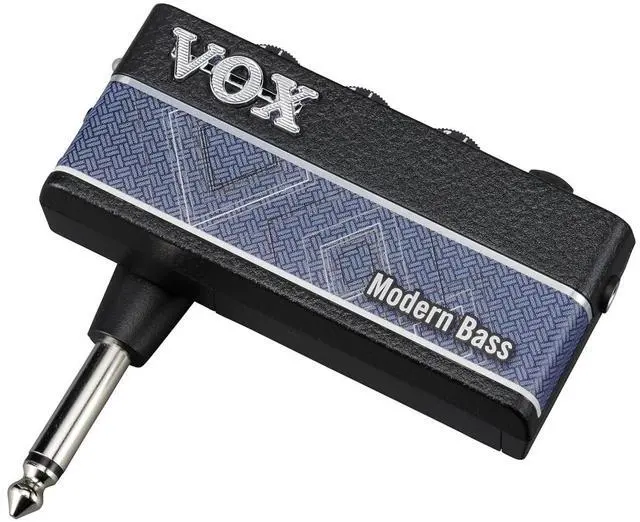 Main image of 3 Modern Bass Headphone Bass Amplifier w/ 2 Channels, Stereo Effects, Built-in Rhythms, and Aux in Jack