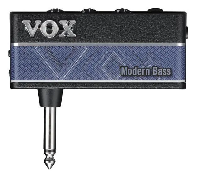 Alt view image 2 of 7 - 3 Modern Bass Headphone Bass Amplifier w/ 2 Channels, Stereo Effects, Built-in Rhythms, and Aux in Jack