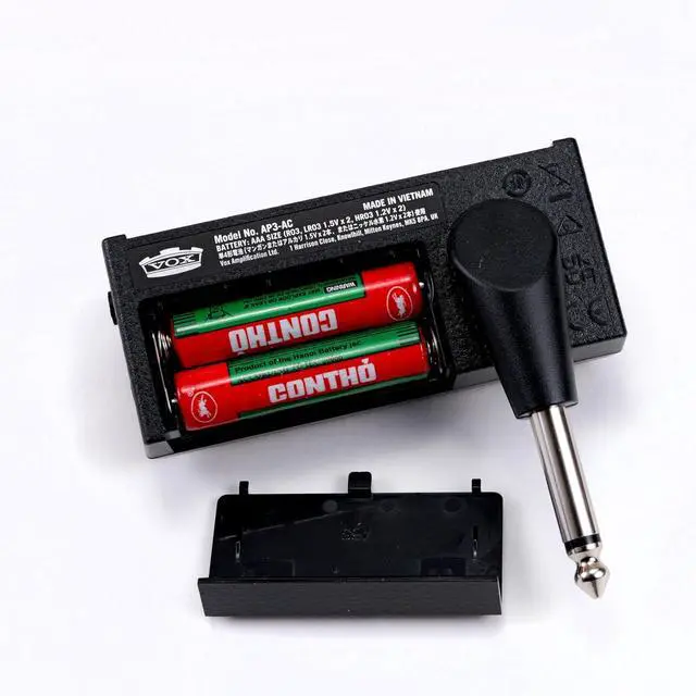 Alt view image 7 of 7 - 3 Modern Bass Headphone Bass Amplifier w/ 2 Channels, Stereo Effects, Built-in Rhythms, and Aux in Jack