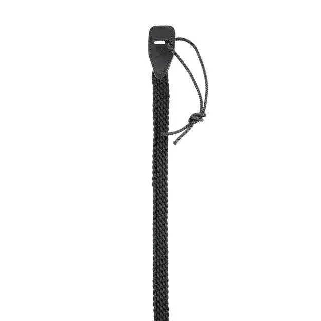 Alt view image 3 of 3 - Accessories Mandolin Strap - Mandolin Accessories - Braided Mandolin Strap - Black