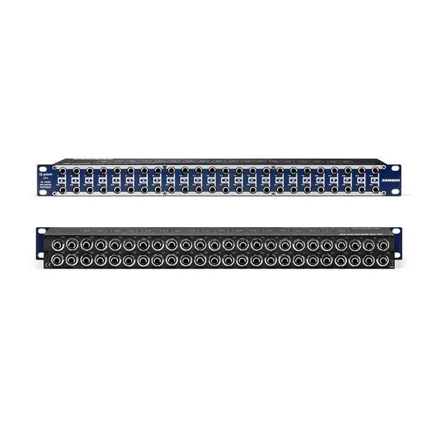 Alt view image 4 of 5 - S Patch Plus 48 Point Balanced 1 Thirds Inch TRS Patch Bay, 1u | Fully Balanced 48-Point Patchbay, Front-Panel Normal and Half-Normal and Thru Switches, 1/4 Trs Front and Rear