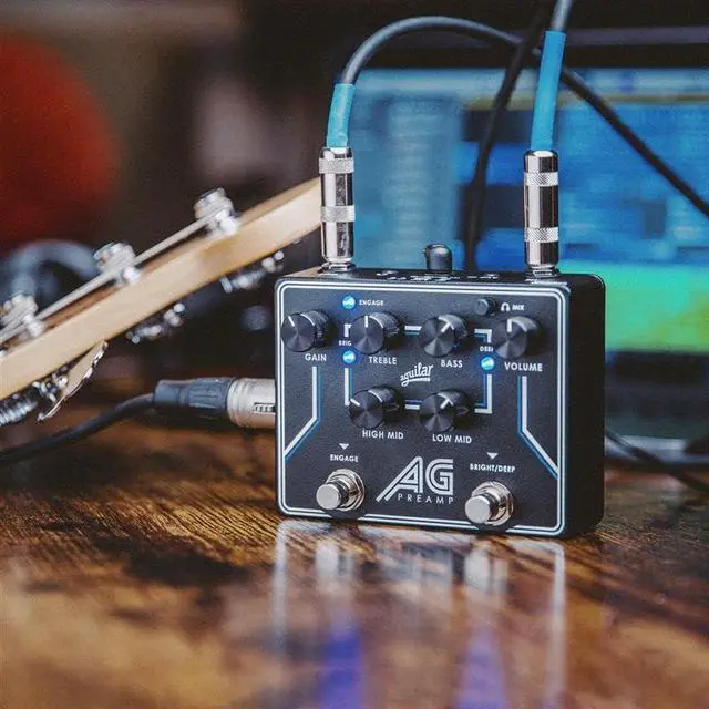 Alt view image 2 of 7 - AG Preamp/DI pedal