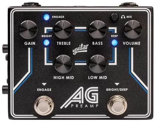 Alt view image 4 of 7 - AG Preamp/DI pedal