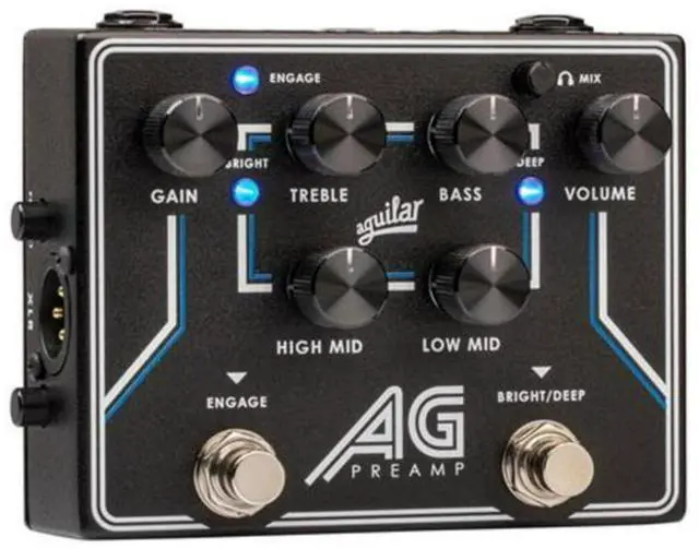 Alt view image 6 of 7 - AG Preamp/DI pedal