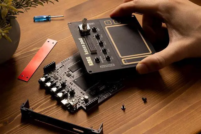 Alt view image 5 of 7 - Nu:Tekt NTS-3 Build Your Own Kaoss Pad Kit