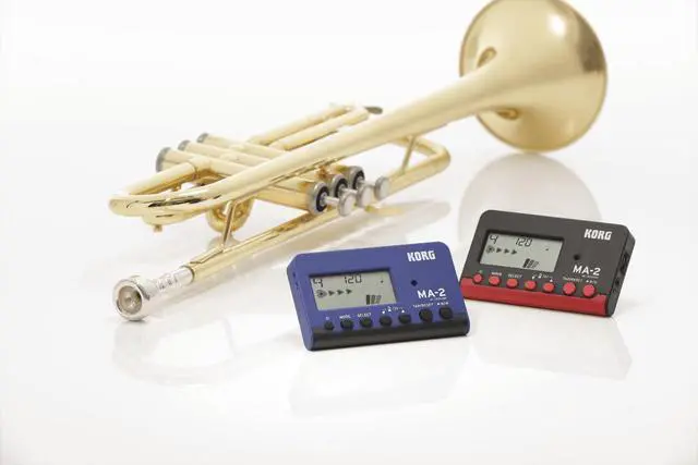 Alt view image 3 of 6 - MA-2 Digital Metronome for Orchestral Instruments w/ Large Display and 400-Hours Battery Life - Black/Red