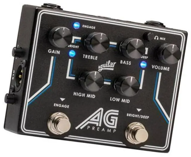 Alt view image 7 of 7 - AG Preamp/DI pedal