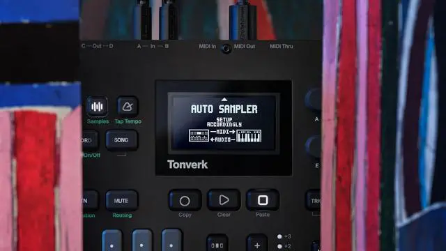 Alt view image 4 of 7 - Tonverk Multisampler & Audio Processor - 16 Tracks, Auto Sampler