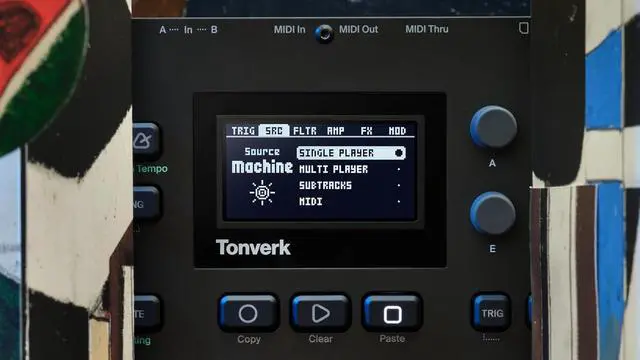 Alt view image 7 of 7 - Tonverk Multisampler & Audio Processor - 16 Tracks, Auto Sampler