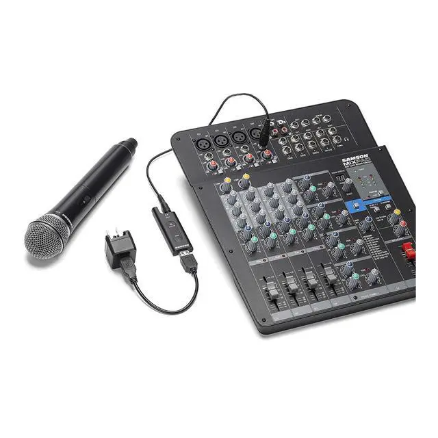 Alt view image 5 of 5 - Stage XPD2 Handheld USB Digital Wireless Q6 Microphone Mic+Clip