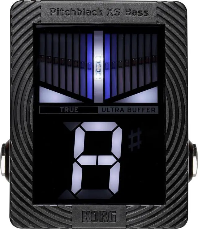 Main image of Pitchblack XS Compact Chromatic Bass Guitar Pedal Tuner w/ Four Display Modes and High Visibility Display (PBXSBASS)