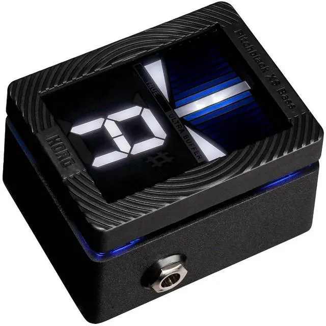 Alt view image 2 of 7 - Pitchblack XS Compact Chromatic Bass Guitar Pedal Tuner w/ Four Display Modes and High Visibility Display (PBXSBASS)