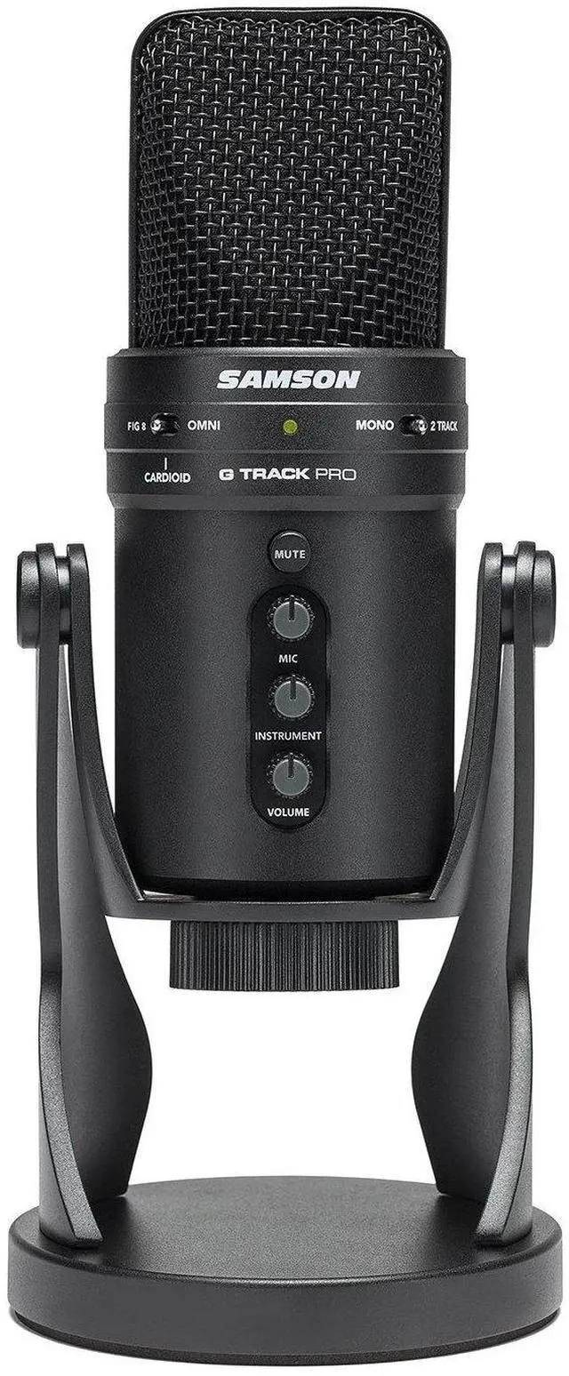 Main image of G-Track Pro Professional USB Condenser Microphone with Audio Interface