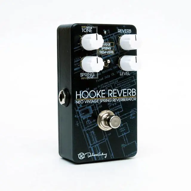 Alt view image 2 of 3 - Hooke Spring Reverb Tremolo and Fugue Pedal