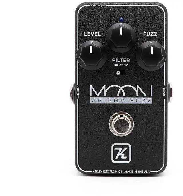 Main image of Moon Op Amp Fuzz True Bypass Guitar Effects Pedal, Four Stages of Gain, Extended Lows, Shoegaze