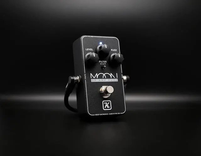 Alt view image 4 of 4 - Moon Op Amp Fuzz True Bypass Guitar Effects Pedal, Four Stages of Gain, Extended Lows, Shoegaze