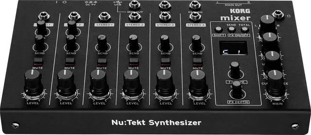 Alt view image 2 of 7 - NTS-4 6-Channel Analog Performance Mixer Kit with Built-In Effects, USB-C Audio/MIDI, and Eurorack Compatiblity