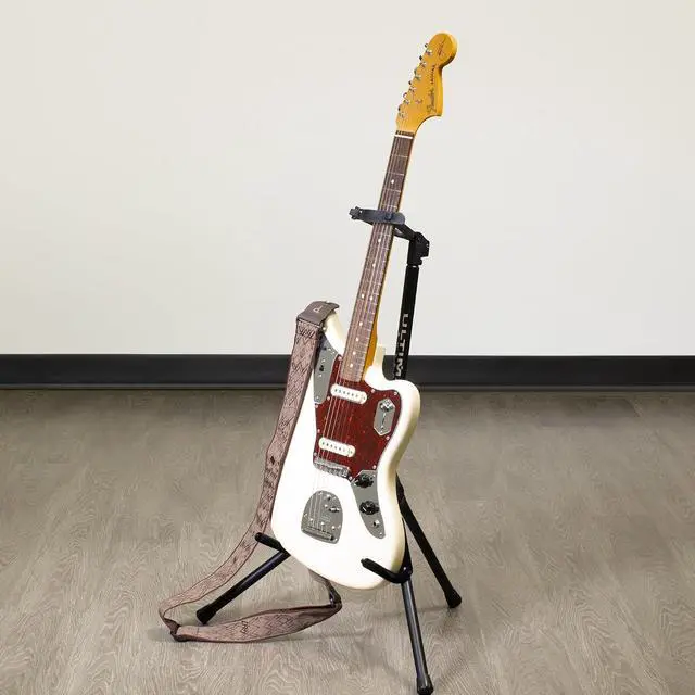 Alt view image 6 of 7 - GS-200+ Genesis Series Plus Guitar Stand w/ Locking Legs, Secure Yoke, One-Touch Setup