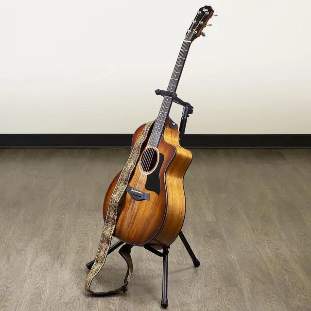 Alt view image 7 of 7 - GS-200+ Genesis Series Plus Guitar Stand w/ Locking Legs, Secure Yoke, One-Touch Setup